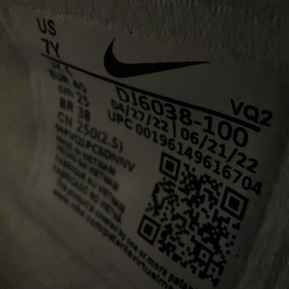 Nike White Slip-On Sneakers Minimalist Design